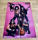 KISS Swedish Tribute Large Poster Music Magazine Vintage 1975