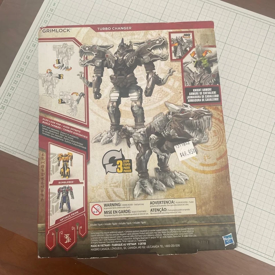 Transformers GRIMLOCK TURBO CHANGER - Image 3 of 4