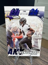 2023 Panini Prestige - Any Given Sunday Lamar Jackson #AGS-3 Xtra Points Blue...