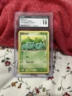 Pokémon Bulbasaur Pop Series 2 2005 Rare CGC 10 GEM MINT