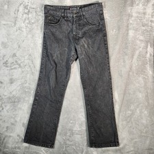 South Pole Jeans Men  s 32X29 Tag 32X30 Black Y2K Rap Skater Emo Streetwear