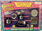 VTG Tyco Kitchen Littles DELUXE COOKWARE SET Barbie  1995. Pots & Pans NEW!!