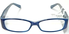 CORINNE McCORMACK KATE BLUE READING GLASSES +2.00 - BRAND NEW WITH TAG 
