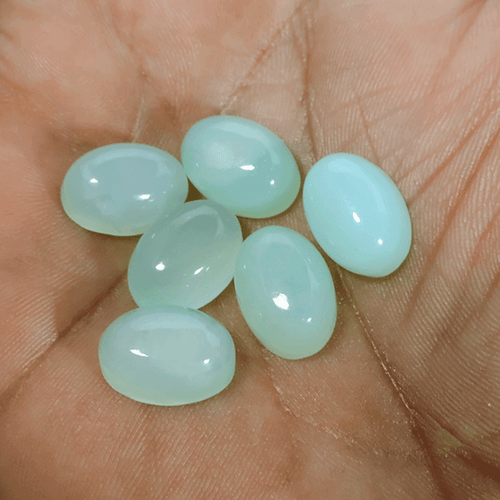 49.50 Ct Chalcedony Cabochon Loose Gemstone - Picture 2 of 2