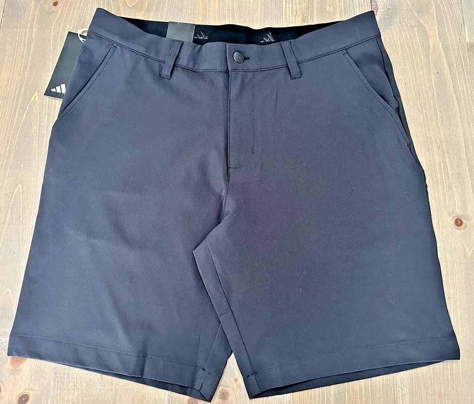 $70 ADIDAS ULTIMATE 365 8.5" PANTALONES CORTOS DE GOLF PARA HOMBRE NEGROS TRANSPIRABLES ELÁSTICOS EN 4 VÍAS Foto 2 de 4