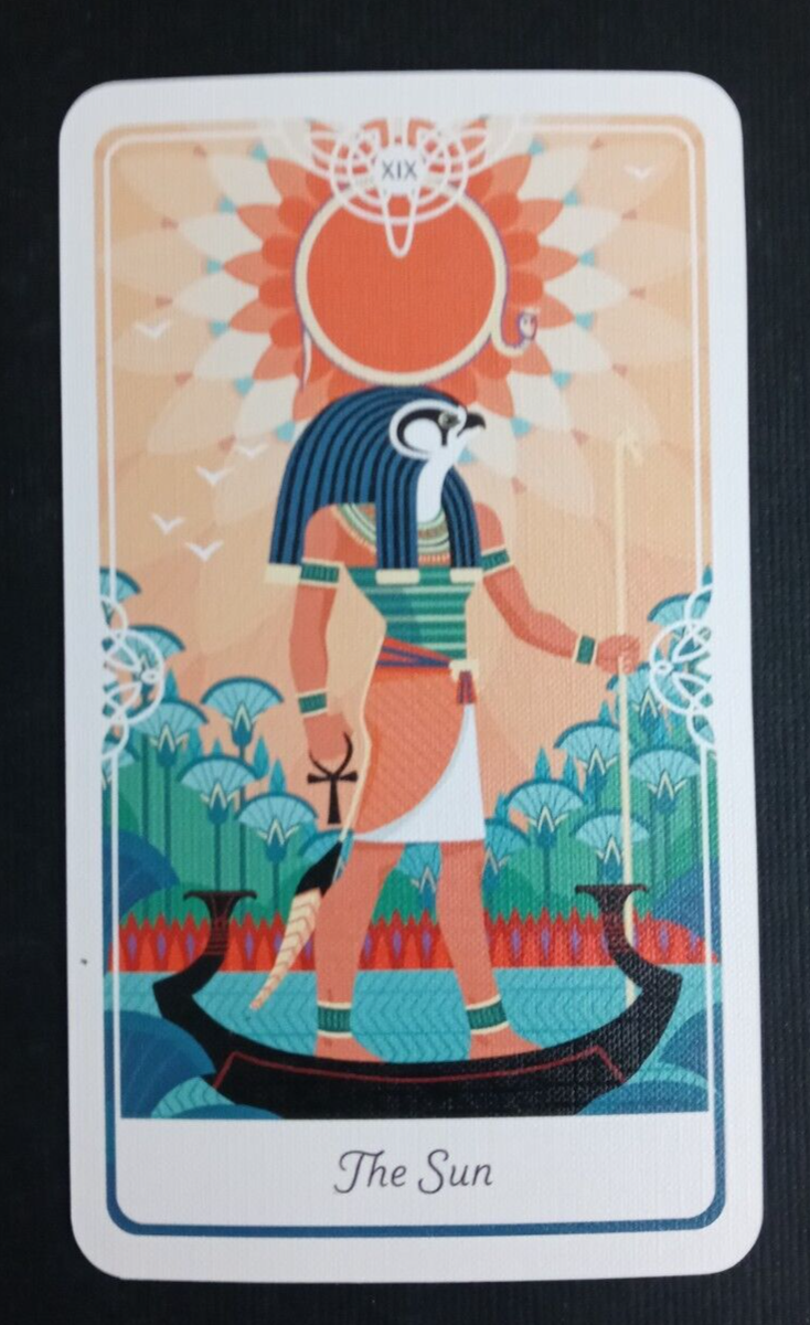 Tarot of the Divine by Yoshi Yoshitani Tarot Card XlX The Sun | eBay