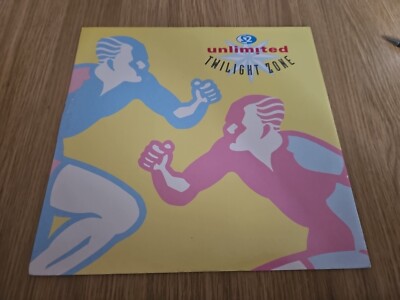 2 Unlimited   Twilight Zone 1992 house / euro house 12 inch vinyl record PWLT211