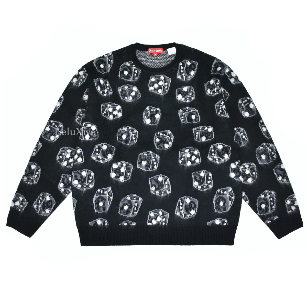 新作グッ supreme dice sweater 22aw ニット/セーター