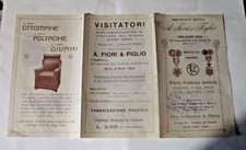 LL628-A.FIORI & FIGLIO FABBRICA OTTOMANE DIVANI E PORTONE LETTO DEPLIANT PUB.