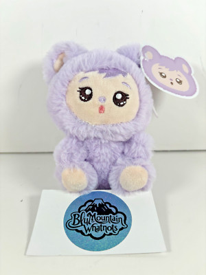 LaBabies Purple LiLi Plush Keychain Lafufu