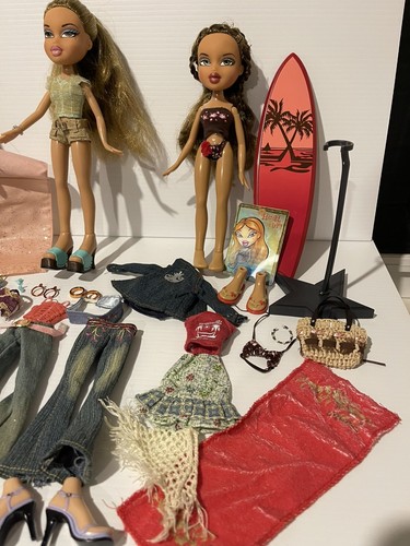 Bratz Doll Bulk Lot Carry Case Clothes Accessories Yasmin Cade Dana 4 Dolls Rare - Picture 7 of 22