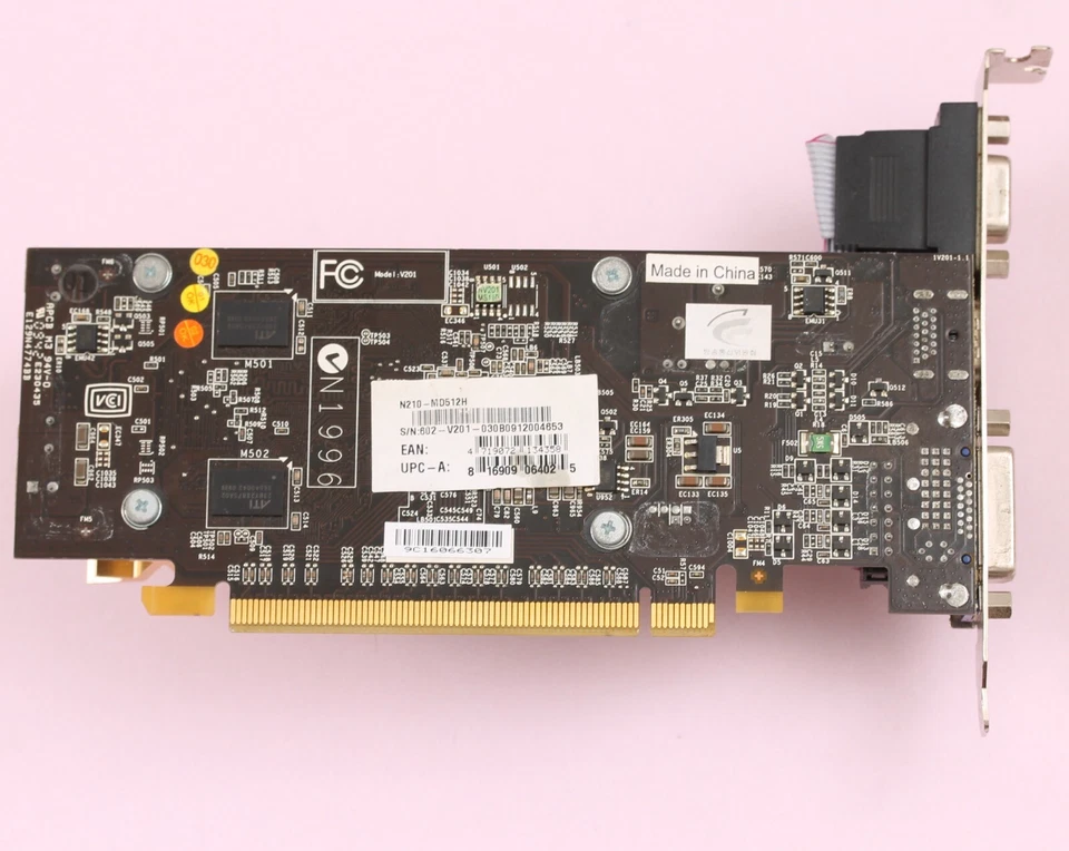 MSI NVIDIA GeForce 210 PCI-E X16 Video Graphics Card 512MB GDDR2 HDMI/DVI/VGA - Image 4 of 4