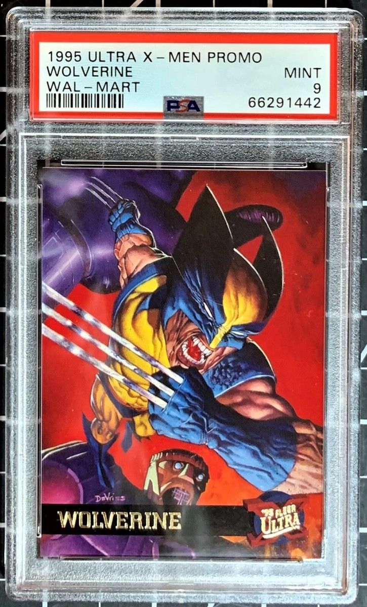 1995 Fleer Ultra X-Men - Wolverine Walmart Promo - PSA 9 MINT | eBay