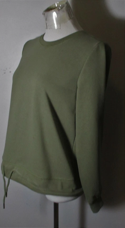 Sudadera VELVET HEART Verde Cordón Cintura Talla S Foto 4 de 4