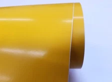 Gloss Yellow Cutting Letter Sign Craft Vinyl 24" Sticker Permeant Adhesive Decal