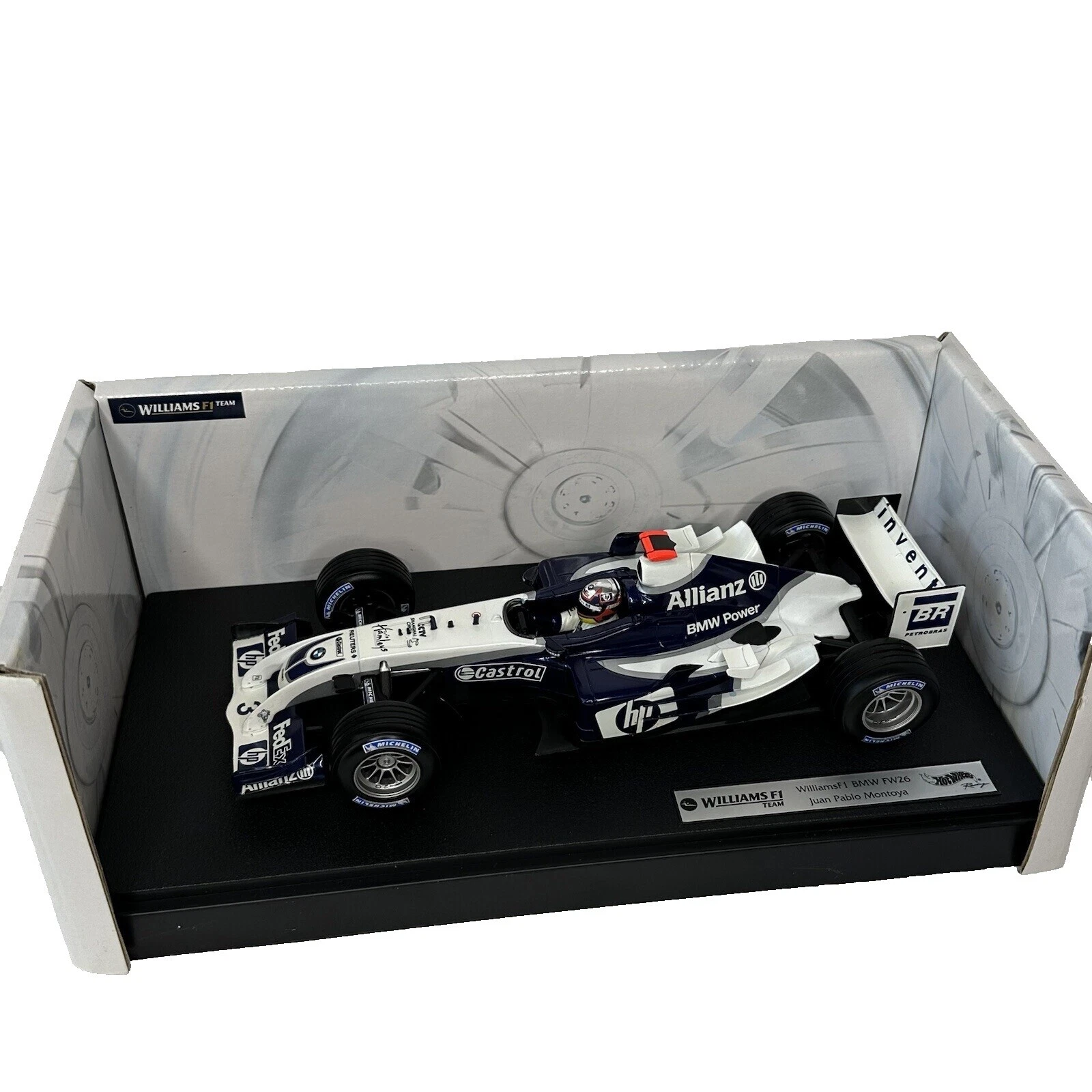 Hot Wheels BMW 1:18 escala Diecast coches de Fórmula 1