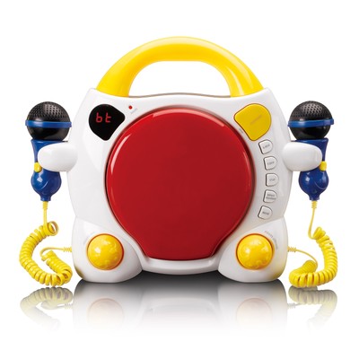 Lenco KCD-011KIDS - Tragbarer Karaoke-CD-Player mit Bluetooth  für Kinder - Mehr