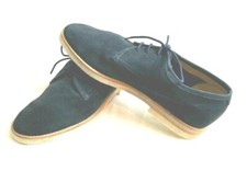 Hudson London Men's Agadir suede Derby shoe Navy US Size 9 New  EUR42