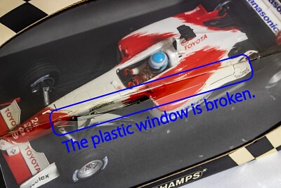 MINICHAMPS Panasonic Toyota Racing TF102 Showcar 2002 M.Salo