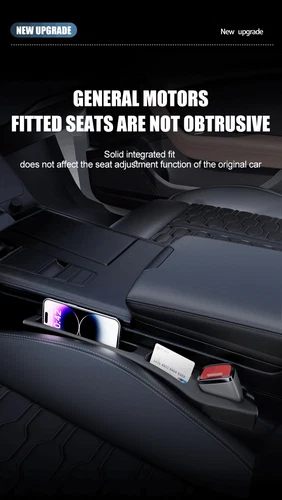 2*Car Side Seat Gap Filler Organizer with Phone Holder for Prevent Falling NEW - Bild 12 von 13