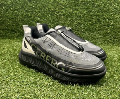 Iceberg Black and Green Athletic Shoes with Modern Sole Iceberg unveils fantastic neon drop sneakers main image 2