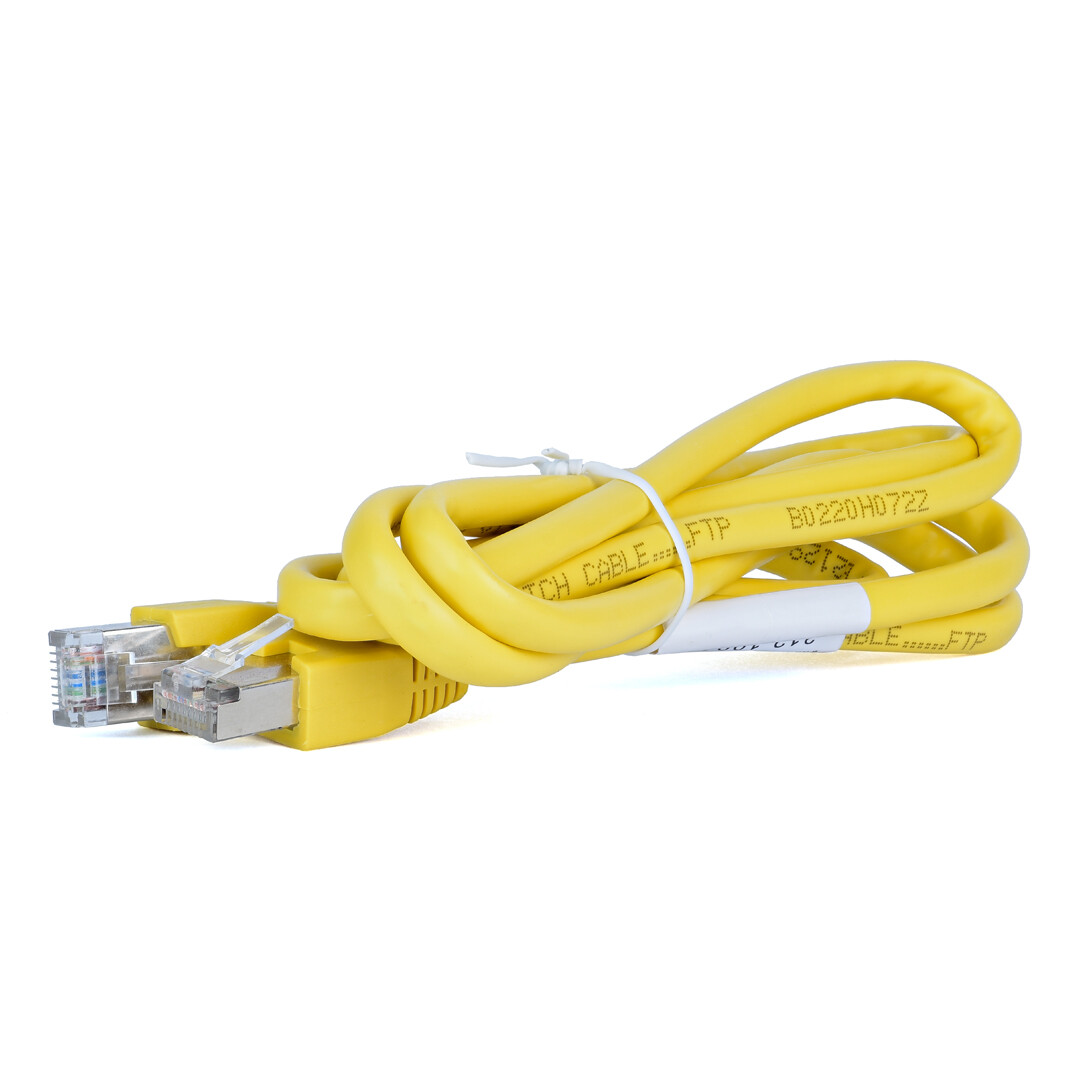 Ethernet Cable Type CM 24AWG 75˚. 4.5ft - Yellow *New*-image