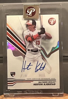 2024 Topps Pristine Heston Kjerstad Auto Refractor ? Encased | eBay