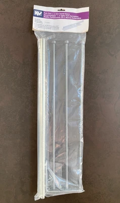 NEW! - Knape & Vogt KV Pull-Out 3-Bar Towel Rack 18” (#793 ANO) USA, Heavy Duty - Image 1 of 4