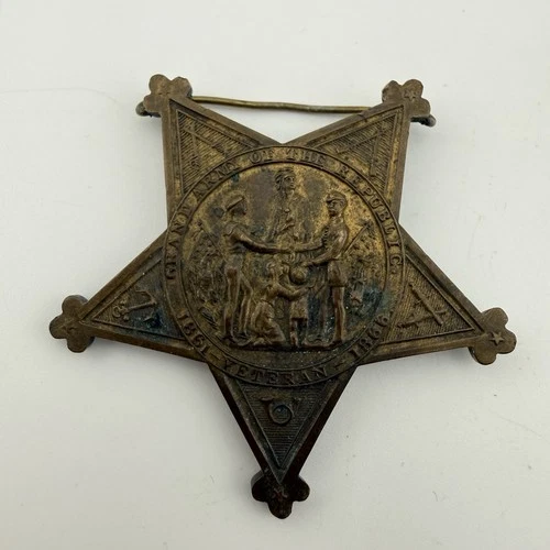 Antique GAR Grand Army of the Republic 1866 Civil War Veterans Medal