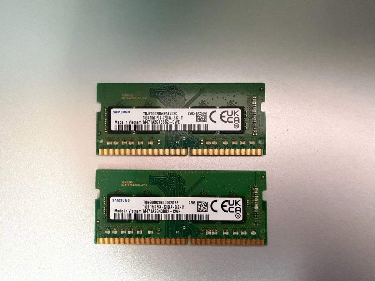 Samsung DDR4 SDRAM 32 GB Total Capacity Memory (RAM) for sale - eBay