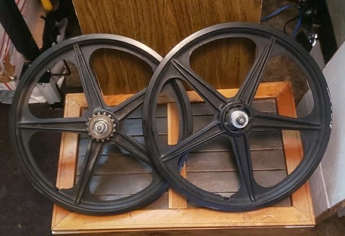 ACS Z Mag 20"BMX Wheel Set Old School BMX Rocket Brand Freewheel 1993'