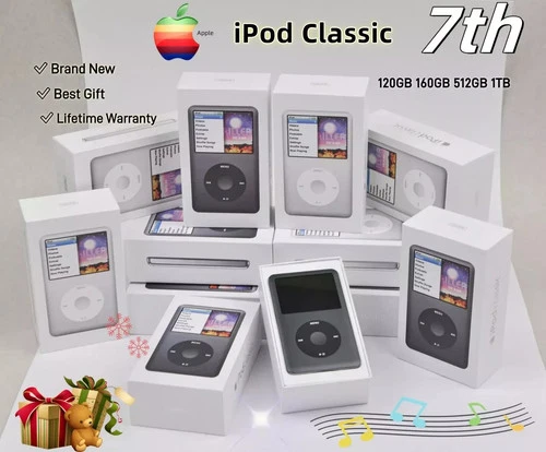 New Apple iPod Classic 7th 160GB 256GB 1TB Gen Best Gift  Retail box