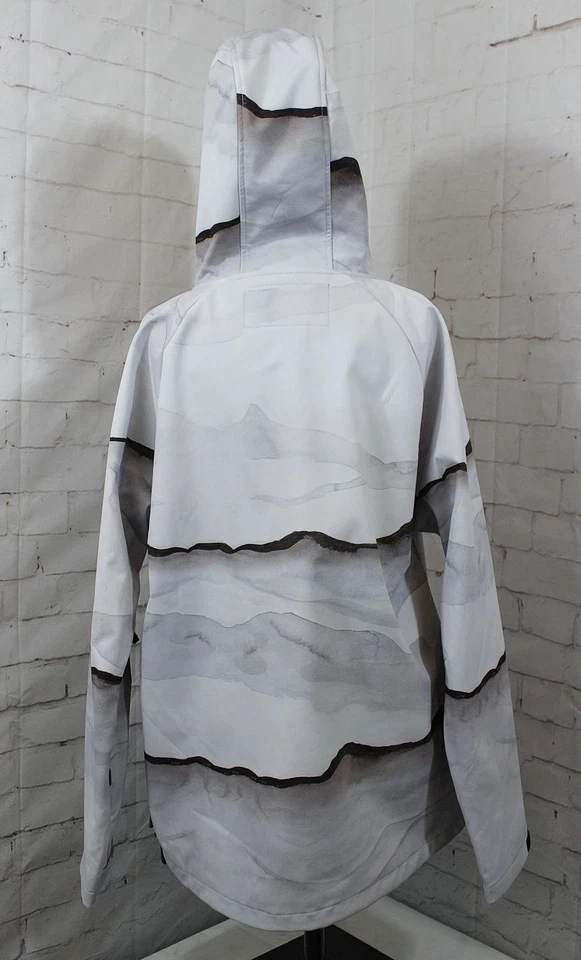 686 Men's Waterproof Hoody, Men's Large Smoke Mountain Print New - Image 4 of 4