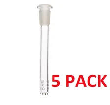 5X 5inch Hookah Water Glass Bong Downstem fit for 10''up Bong( insert 4.5'')