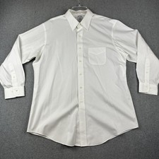 Brooks Brothers Shirt Mens 17-2/3 Regent Non-Iron Button Down Pocket Dress Shirt