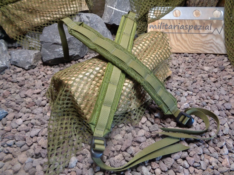 Orig.Berghaus 1 Paar Ersatz Trageriemen Schultergurte Sidepocket  oliv/cedar NEU