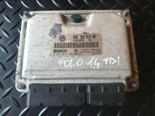 VW POLO 9N Motorsteuergerät ECU EDC15P 045906019BP 1.40 Diesel 2007 31270860