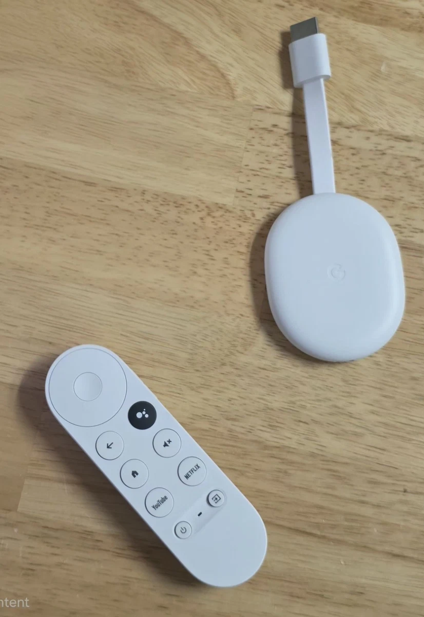 Google Chromecast with Google TV White 2160p Google Assistant