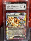 2025 Pokémon Eevee ex 075/131 CGC 7.5 Near Mint+ Prismatic Evolutions Holo
