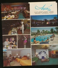 G11 - LOT OF VINTAGE AIRPORTER INN IMPERIAL COUNTY AIRPORT MOTEL POSTCARDS