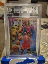 1998 Topps Season's Best Bombardiers Michael Jordan #SB6 BGS 8.5 NM-MT+ Bulls