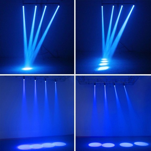 Blue LED Beam Pinspot Stage Lighting for DJ Disco Band Dance Party Bar Wedding - Picture 7 of 10