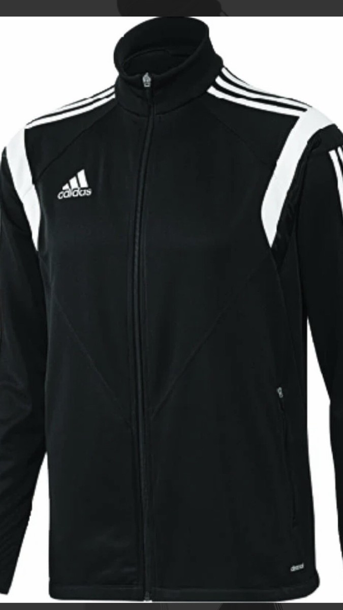 Adidas Mens Condigo Training Jacket Full Zip Black/White