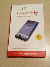 Zagg Invisible Shield HD Dry High Def Screen Protector Samsung Galaxy S7