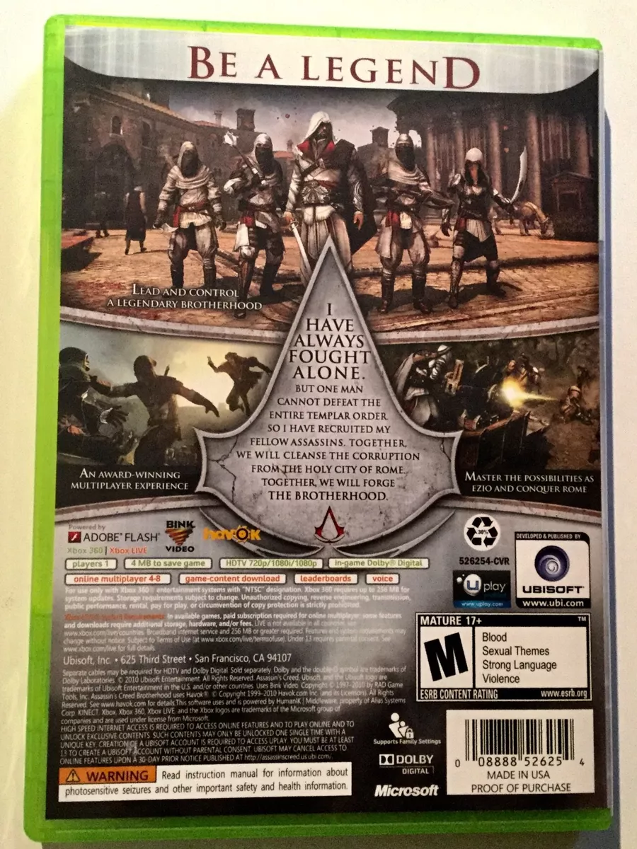 Buy cheap Assassin's Creed Brotherhood cd key - lowest price