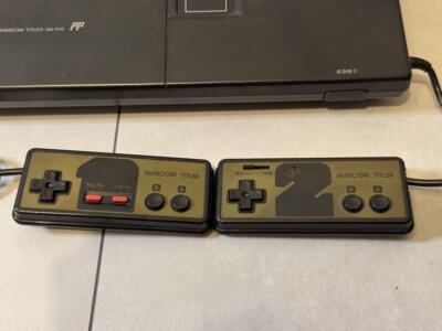 FAMICOM TITLER SHARP Console AN-510 Checking for power-on only