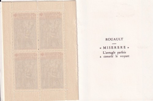 FRANCE MNH 1961 RED CROSS BOOKLET COMPLETE - Picture 4 of 5