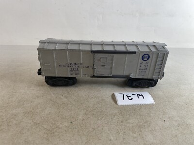 3454 Box PRR Automatic Merchandise Car Lionel O Gauge Model Train 7E79