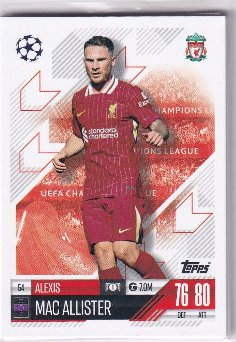 Topps Match Attax Champions League 24/25 Nr. 54 Alexis Mac
