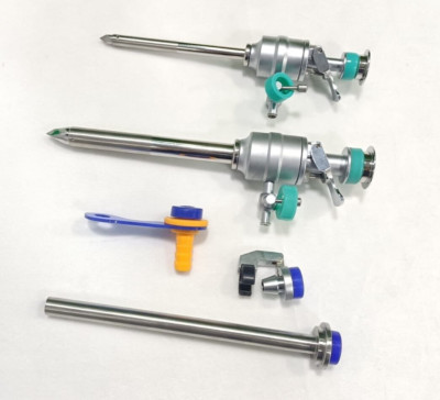 5pc-Laparoscopic Trocar Set 5mm/10mm Best Quality Reusable Instruments